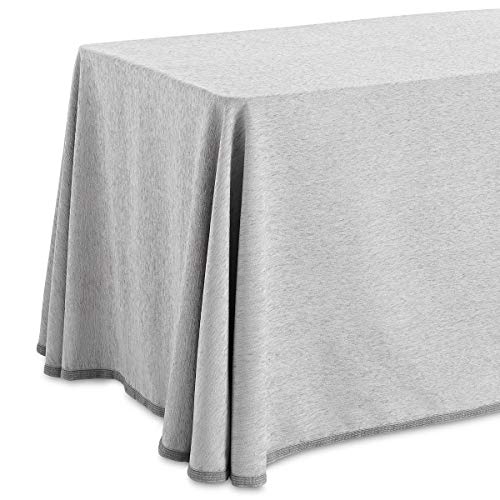 Miniatura 2 de Lanovenanube Ropa O Falda Camilla, Enaguilla Rectangular De Tejido Chenilla, Medida 90x140 Cm, Color Gris Perla. Mantiene El Calor. Aspecto Aterciopelado Y Tacto Muy Suave.
