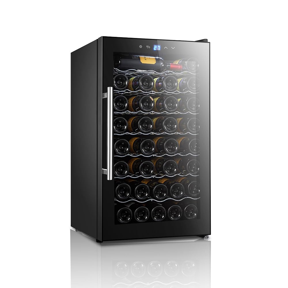 SVAN Vinoteca 32 Botellas Negro SVN3200S. 65W, Display LED táctil, Pantalla Digital Exterior, 8 Rejillas Metálicas, Clase de Eficiencia Enérgetica G — view 9