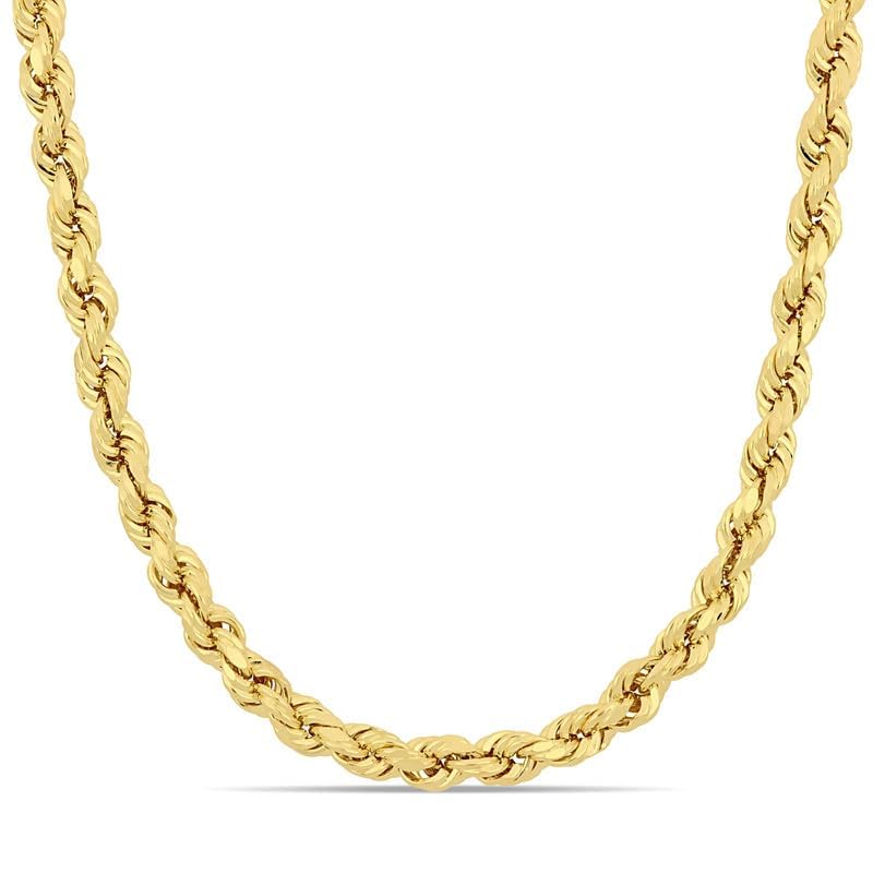 Gold Rope Chain Necklace for Men & Women – 100% Real 10k or 14k Gold, Lightweight, Premium Craftsmanship2