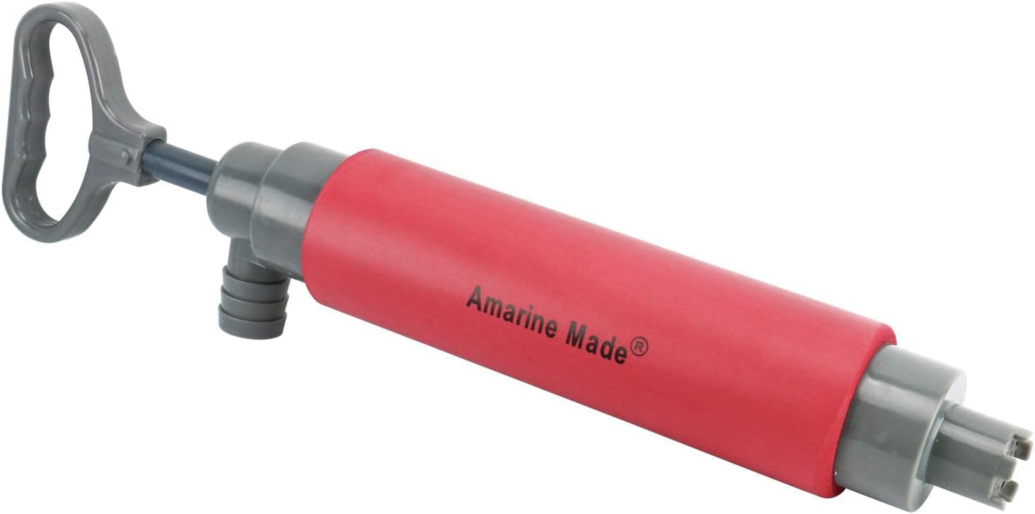 Amarine Made Kayak Bilge Pump Hand Pump Floating Hand Bilge Pump for Kayak Rescue (A)