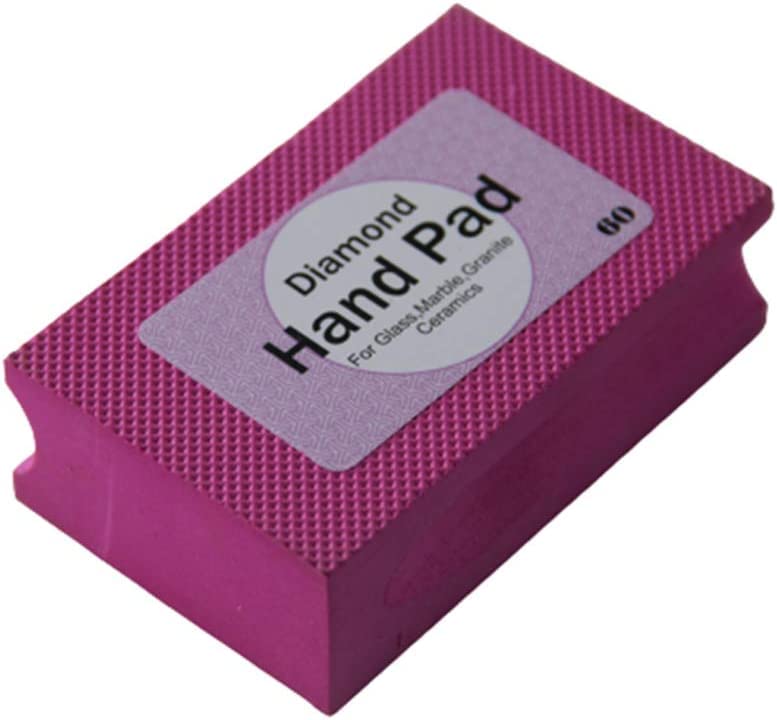 Tampon de polissage à la main en diamant 60 à haute capacité d'abrasion à sec