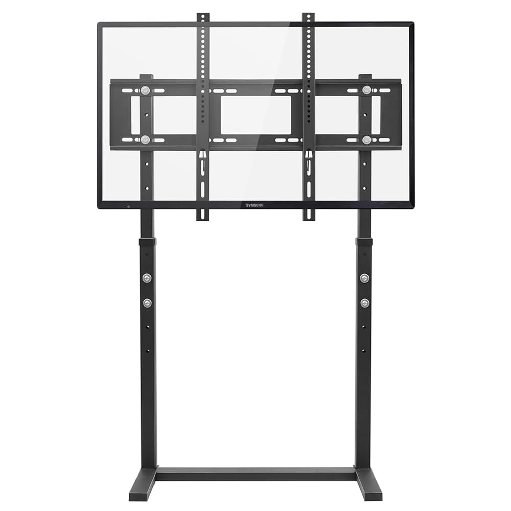 TVスタンド　AULATING FLAT PANEL BRACKRT Amazon.com: unho Universal Against The Wall TV Stand Floor