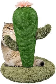 YOUMI Cat Scratching Post, Cactus Post for Indoor Cats, 17'' Cat Scratcher for Cats and Kittens