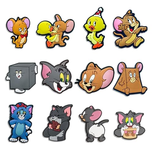 Image of Cartoon Shoe Charms, for Clog Decoration Cartoon Anime Charms Shoe Accessories, PVC Shoe Charms Decoration for Kids Teens Boys Girls Men Women Party Birthday Gifts