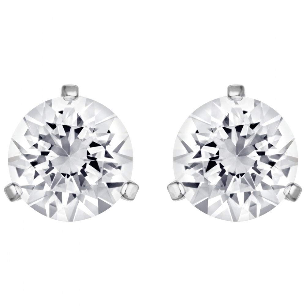 SwarovskiSolitaire Crystal Earrings