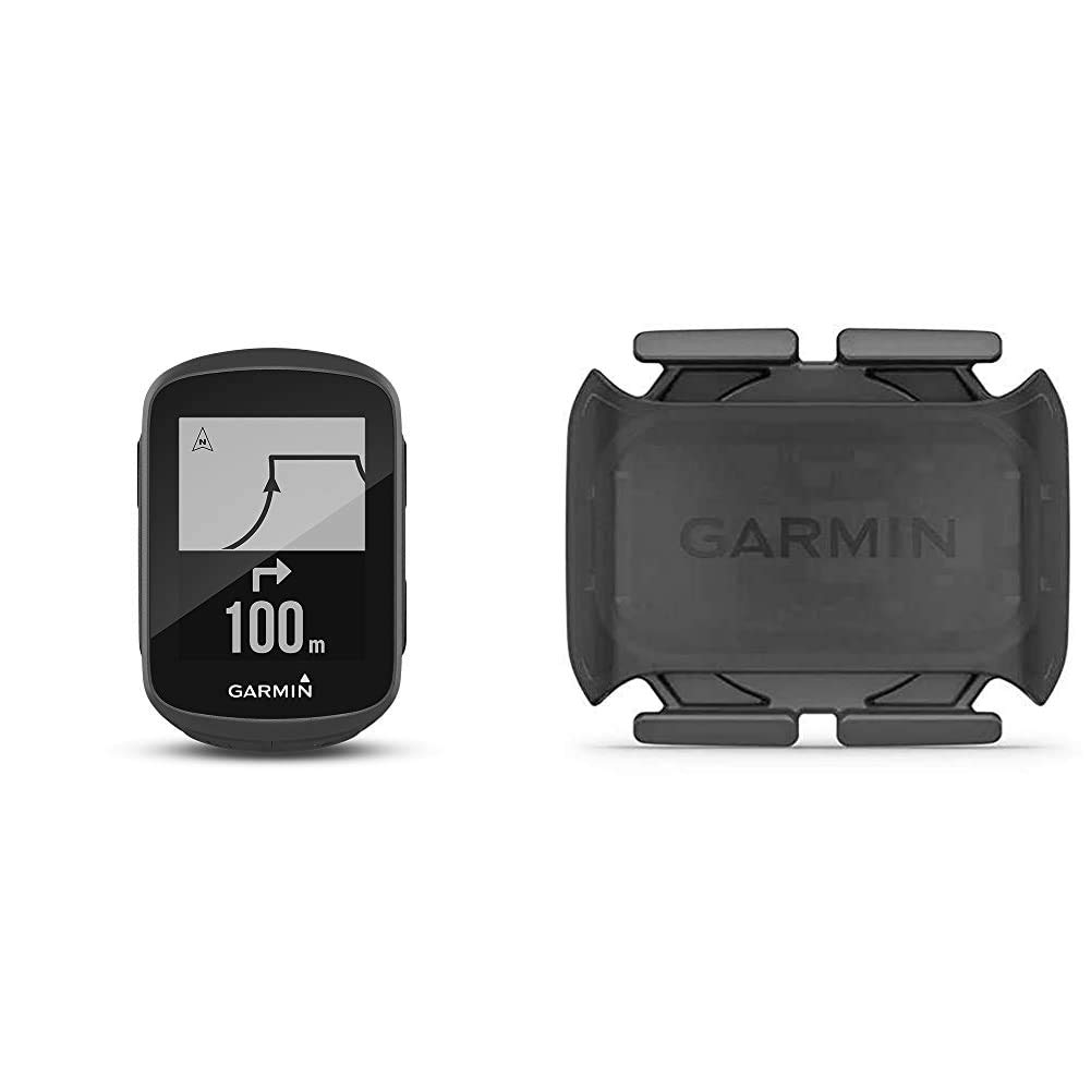Garmin Edge 130, Compact and Easy-to-use GPS Cycling/Bike Computer & Cadence Sensor 2, Bike Sensor t