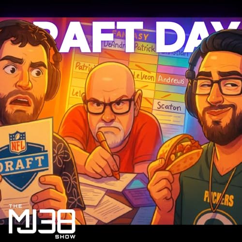 DRAFT DAY | Fantasy Football, Domino's Pizza & Childhood Hustles | The MJ38 Show #93 | Steve Johnson Podcast Por  arte de portada