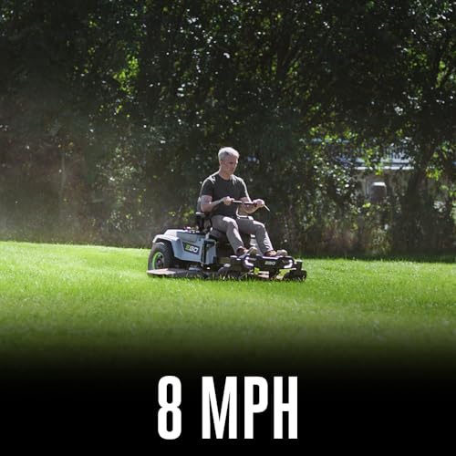 EGO Power+ Electric Riding Lawn Mower, 52" Deck with Zero Turn Radius, Includes (6) 56V 12.0Ah Batteries and Charger - ZT5207L - image 7