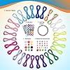 DDAI Friendship Bracelet Refill Pack for Kids 6+ – Bracelet Making Refill Supplies with Extra Cords, Charms & Stickers, DIY Arts and Craft Accessories #3