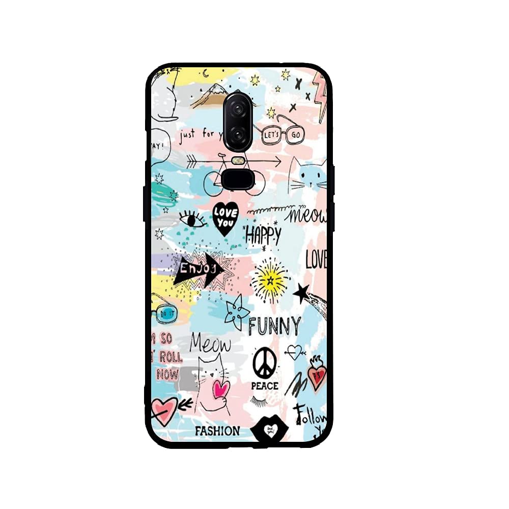 Amazon Brand - Solimo Designer Series UV Printed Soft & Flexible Mobile Cover for OnePlus 6 - D152 (B095CXQL2K) Amazon Price History, Amazon Price Tracker