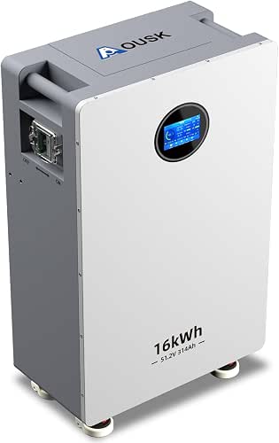 48V 314Ah Lifepo4 16.07kWh Lithium Battery, Build in 200A BMS