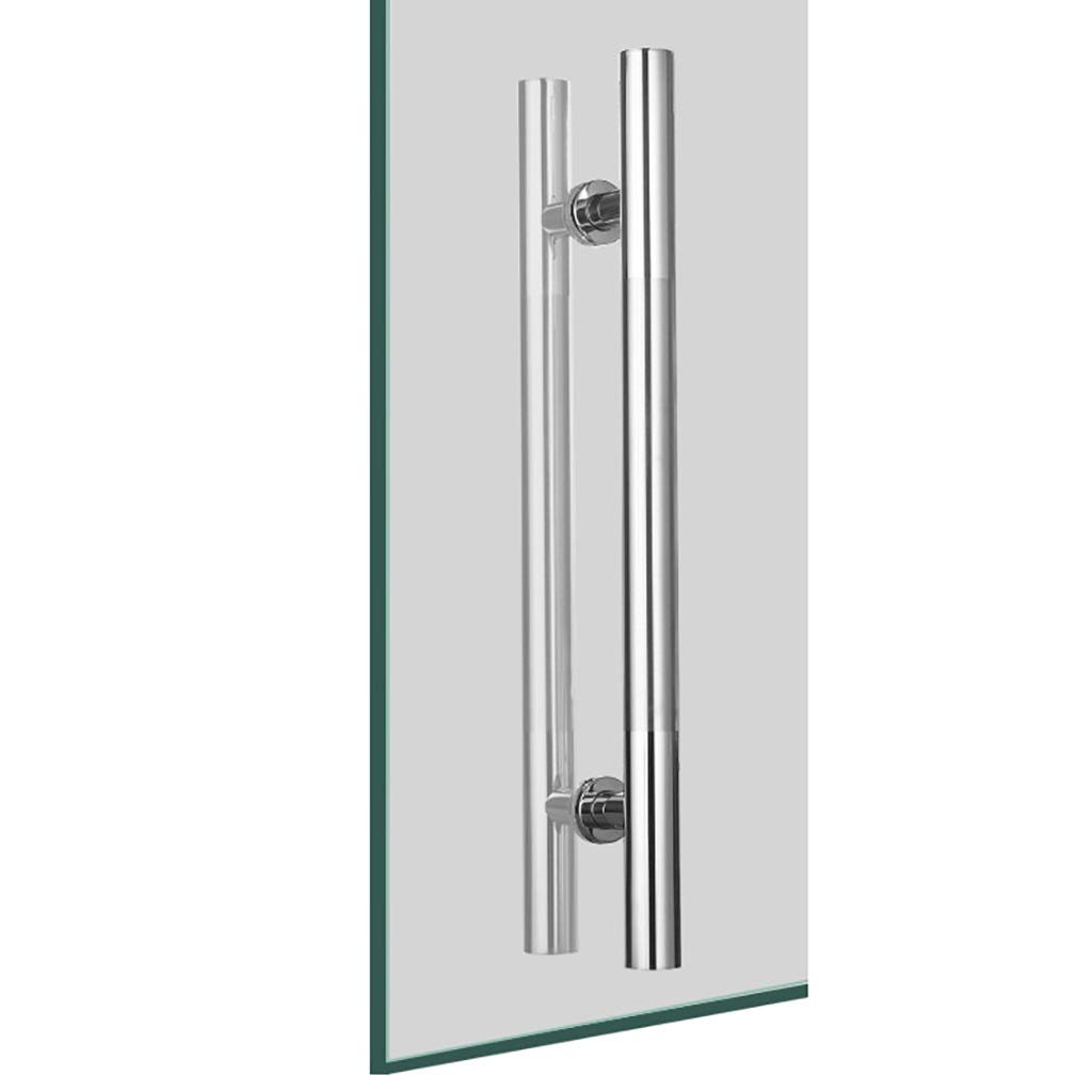 Poignée de porte push-pull design contemporain pour entrée maison et bureau