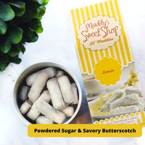 Maddy's Sweet Shop Lemon Shortbread Cookies, Gourmet Snack, 7-Ounce Boxes (Pack Of 6) #TOP1