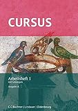 cursus ausgabe a lösungen  Cursus - Ausgabe A, Latein als 2. Fremdsprache: Arbeitsheft 1 mit Lösungen: Arbeitsheft 1 mit Lösungen - Zu den Lektionen 1-20