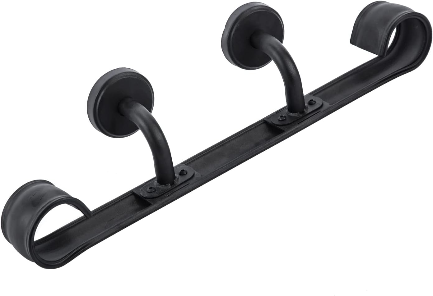 Wall Handrail Wrought Iron Stair Handrail Wall Mount Handrail Fit 1-2 Steps for Indoor or Outdoor Stairs - - 