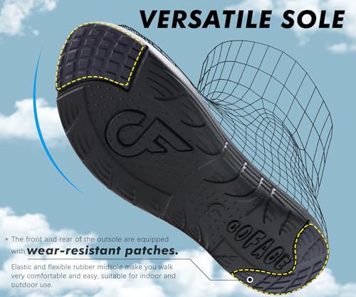 Image of COFACE Women's Orthotic Sandals Comfortable Plantar Fasciitis Arch Support