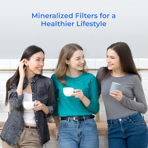Waterdrop Remineralisation Inline-Wasserfilter, 1/4 Quick Connect Post Filter für Umkehrosmose-Filtersystem, Wiederherstellung essentieller Mineralien (2)