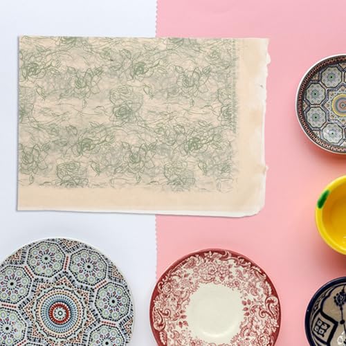 Décalcomanie pour céramique en papier transfert argile et poterie créative - 8