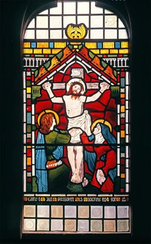 Tableau la Crucifixion de Madox Brown impression d'art sur grande toile