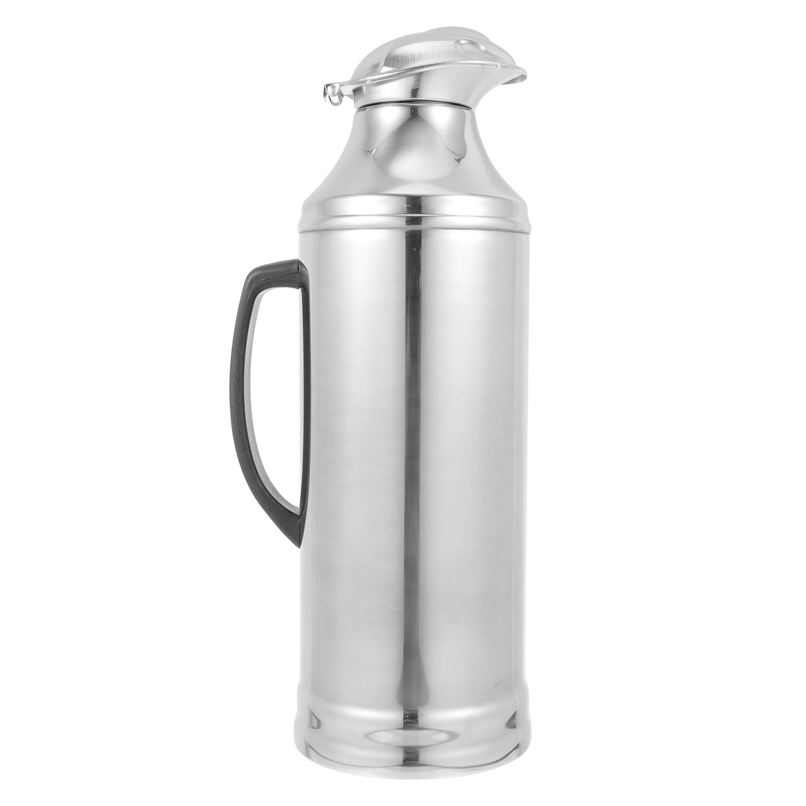 Alasum Borraccia Termica Portatile e Sicura in Acciaio Inossidabile e Vetro Grande Capacità Design Esterno Elegante per Uso Domestico e Viaggi