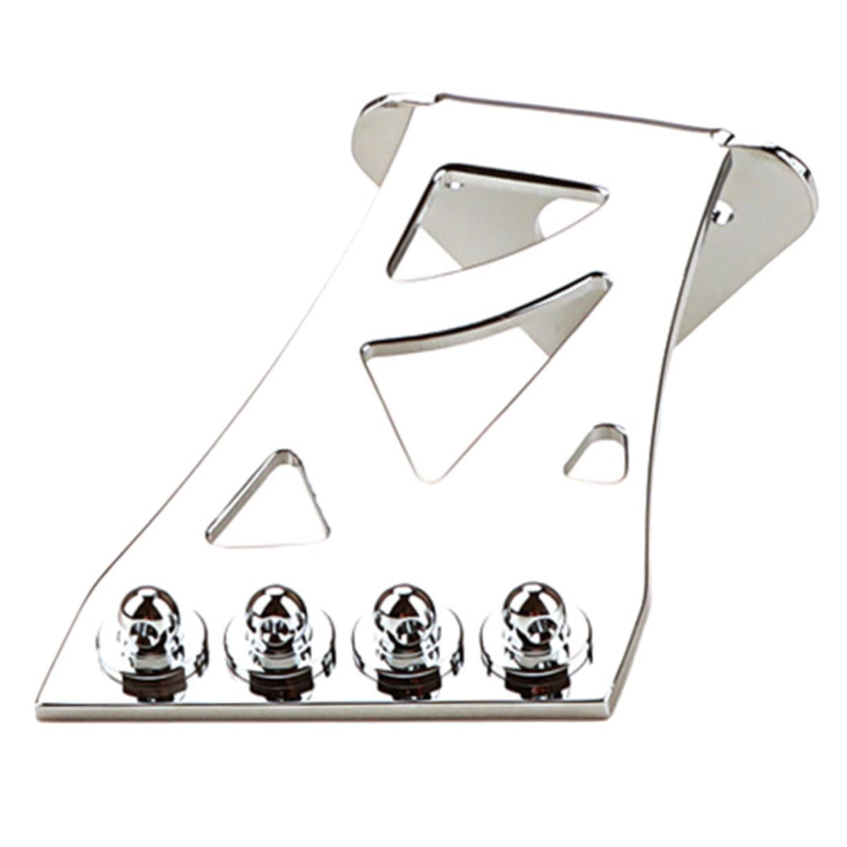 Abaodam 3stücke Metal Banjo Tailpiece Mit Chromfarbenem Design Saitiger Banjo Saitenhalter Für Verbesserten Und Zubehör