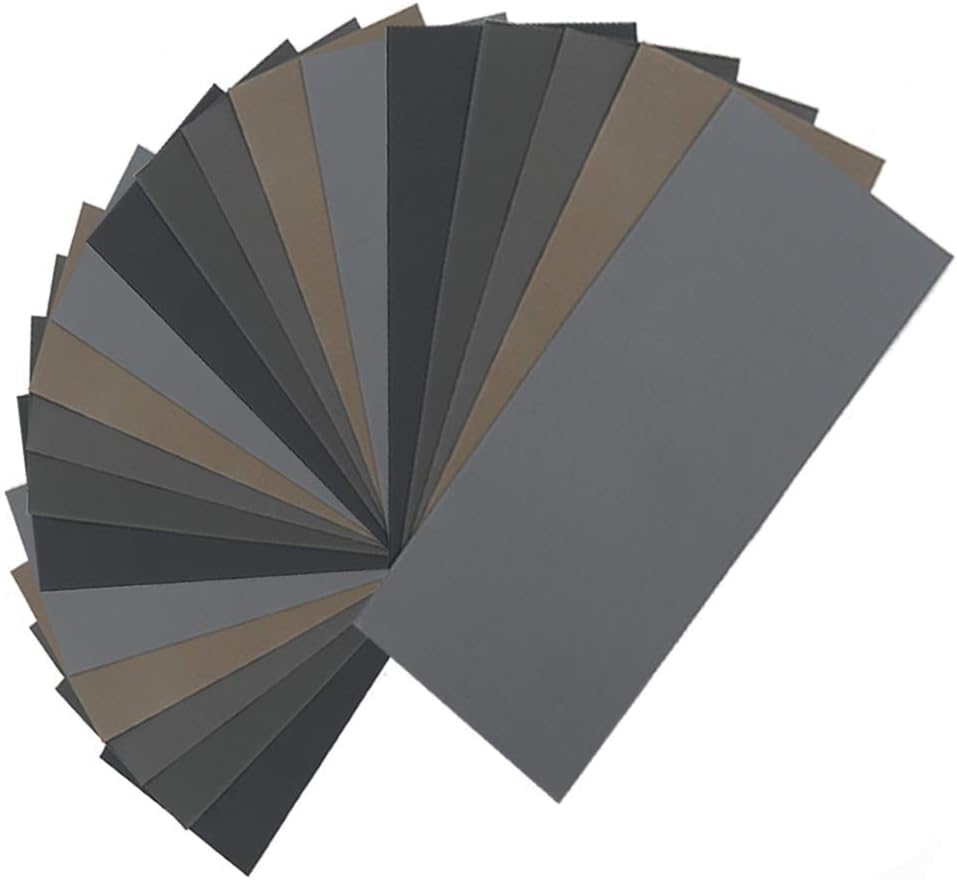 carta vetrata per plastica