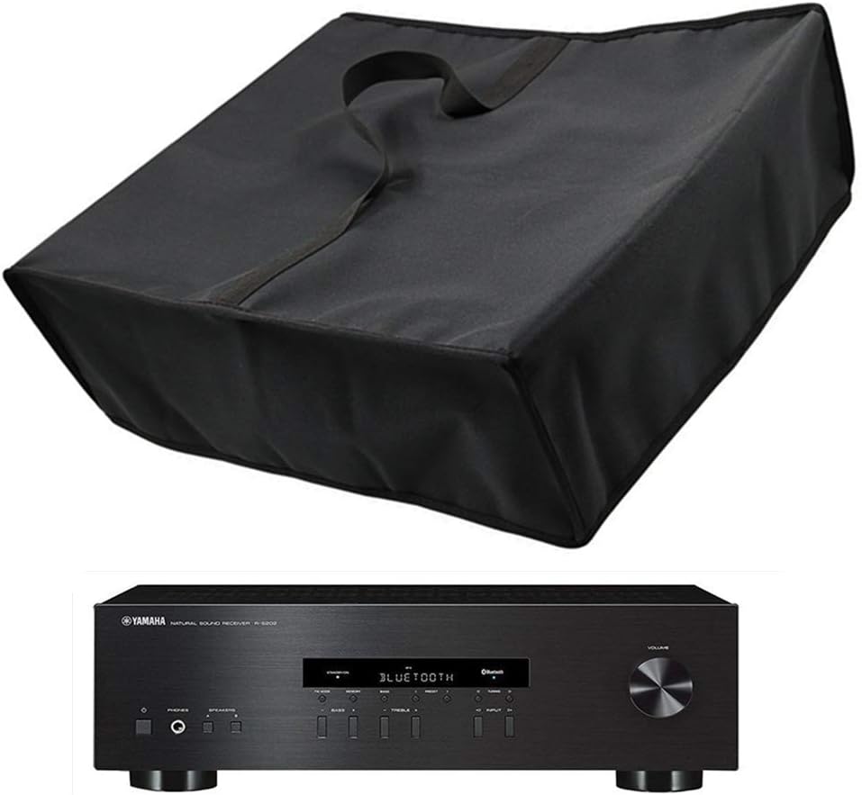 Dust-Proof Dust Cover Protector for Yamaha R-S202BL / R-N301BL / RX-V681BL Stereo Receiver/Sony STR-DH540 / STR-DH100 Stereo Receiver,Water-Resistant Nylon -Antistatic