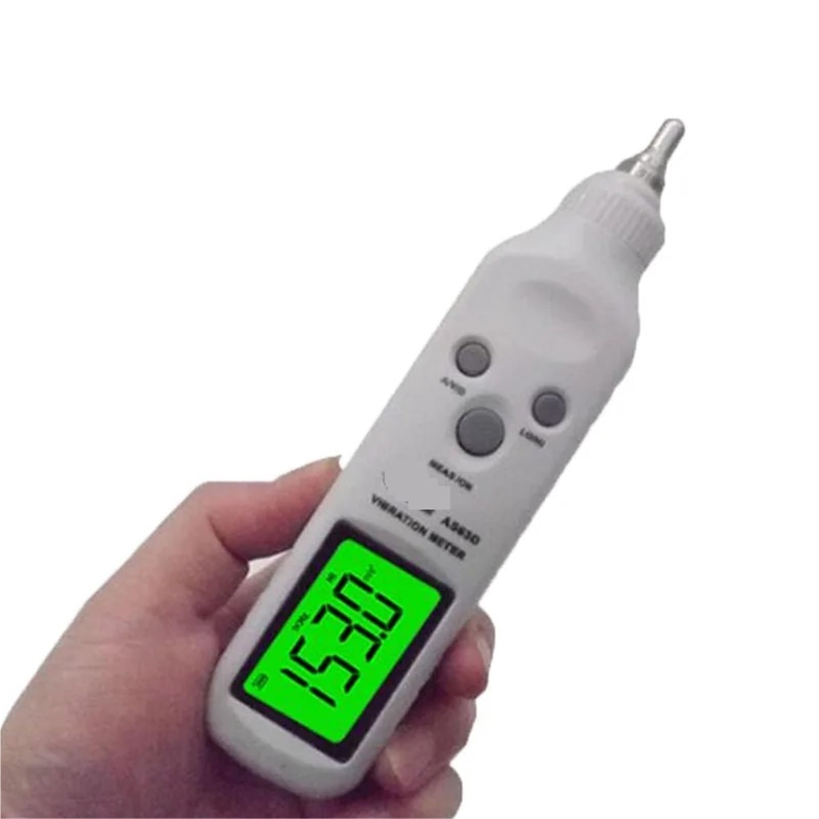 Wibrometr kieszonkowy AS63D, miernik wibracji pióra analizator miernika pomiaru precyzyjne akcelerometry czułości