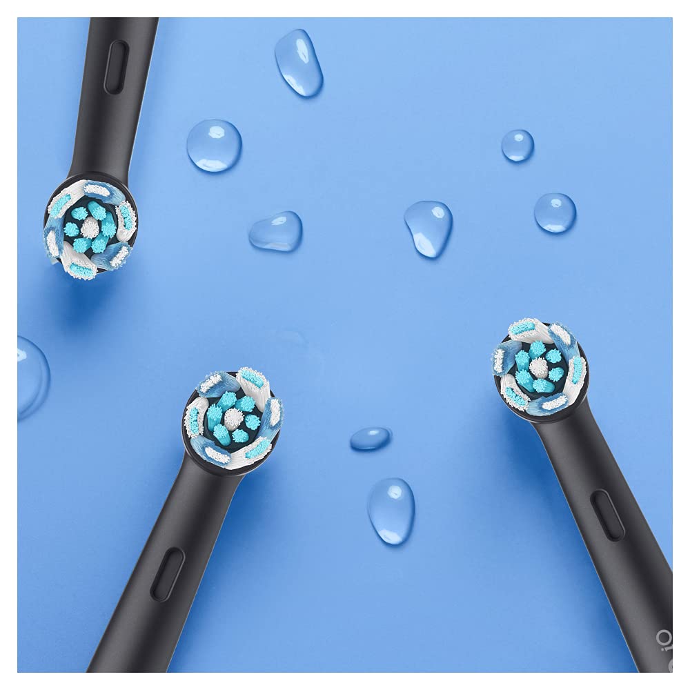 Oral-B iO Series 6 Elektrische Zahnbürste/Electric Toothbrush, 5 Putzmodi für Zahnpflege, Magnet-Technologie, Display & Reiseetui, Geschenk Mann/Frau, Designed by Braun, black lava