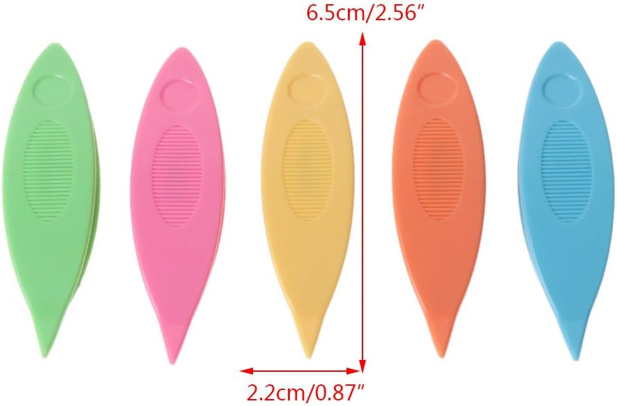 5Pcs Hand Lacemaking Craft Tool Plastic Tatting Shuttle Lace Making Kits Set
