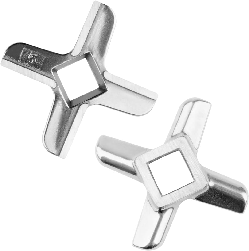 Meat Grinder Blade 5 Thick Blades Replacement for Meat