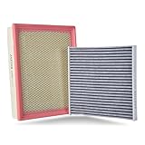 Engine & Cabin Air Filter Kit for Chevy Silverado 1500 2500HD 3500HD, Suburban 3500 HD,Tahoe; for