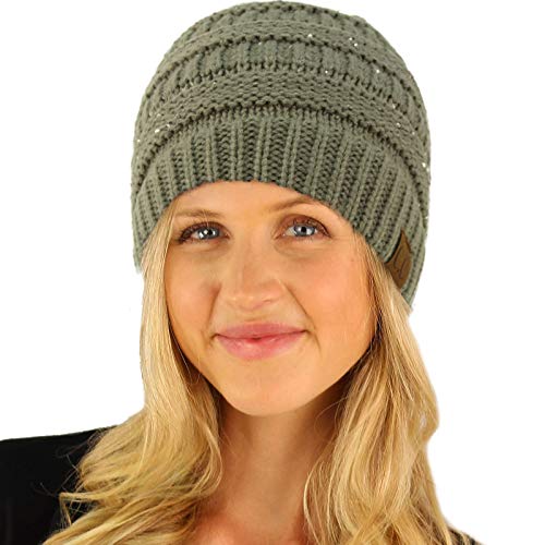 Image of Hatsandscarf CC Exclusives Solid Color Beanie Tail Hat for Adult (MB-20A)