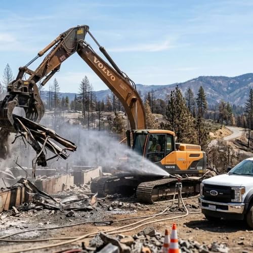 How Does Fire Debris Cleanup and Emergency Demolition Work in Roseville, CA?