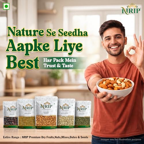 Image of NRIP Premium Pure Flax Seeds, 200g, Rich in Protein & Dietary Fibre, Source of Iron
