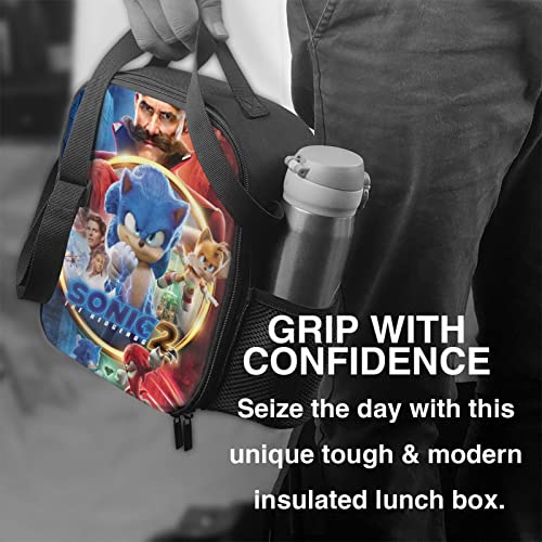Vellow Reusable Lunch Bag For Boys And Girls, Leakproof Insulated Small Lunch Box With Shoulder Strap #TOP4