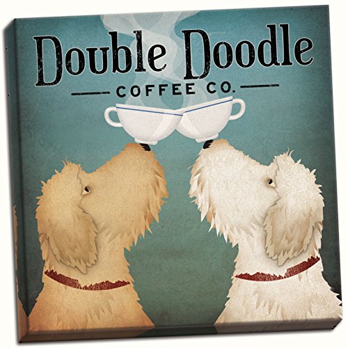AdorablehD[hDDoodleR[q[Јby Ryan Fowler One 16x16in Stretched Canvas