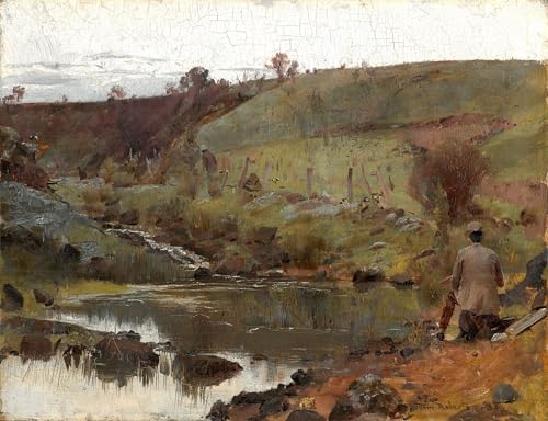 Arte lienzo pintura Tom Roberts decoración de paredes interiores cuadro 60x90cm