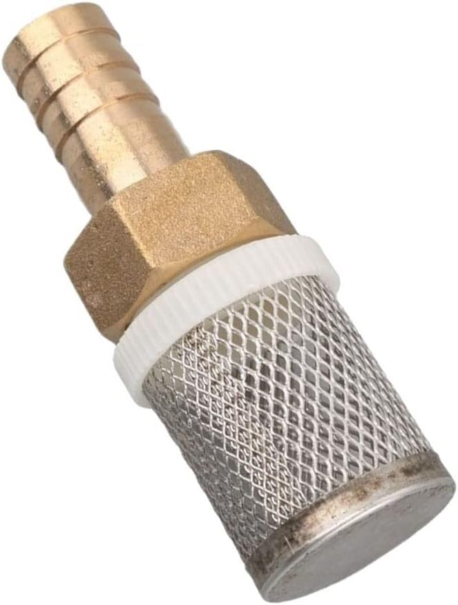 Filtro de manguera en línea - Filtro de latón de 6~19 mm for lavado de autos y riego de jardines(10mm)