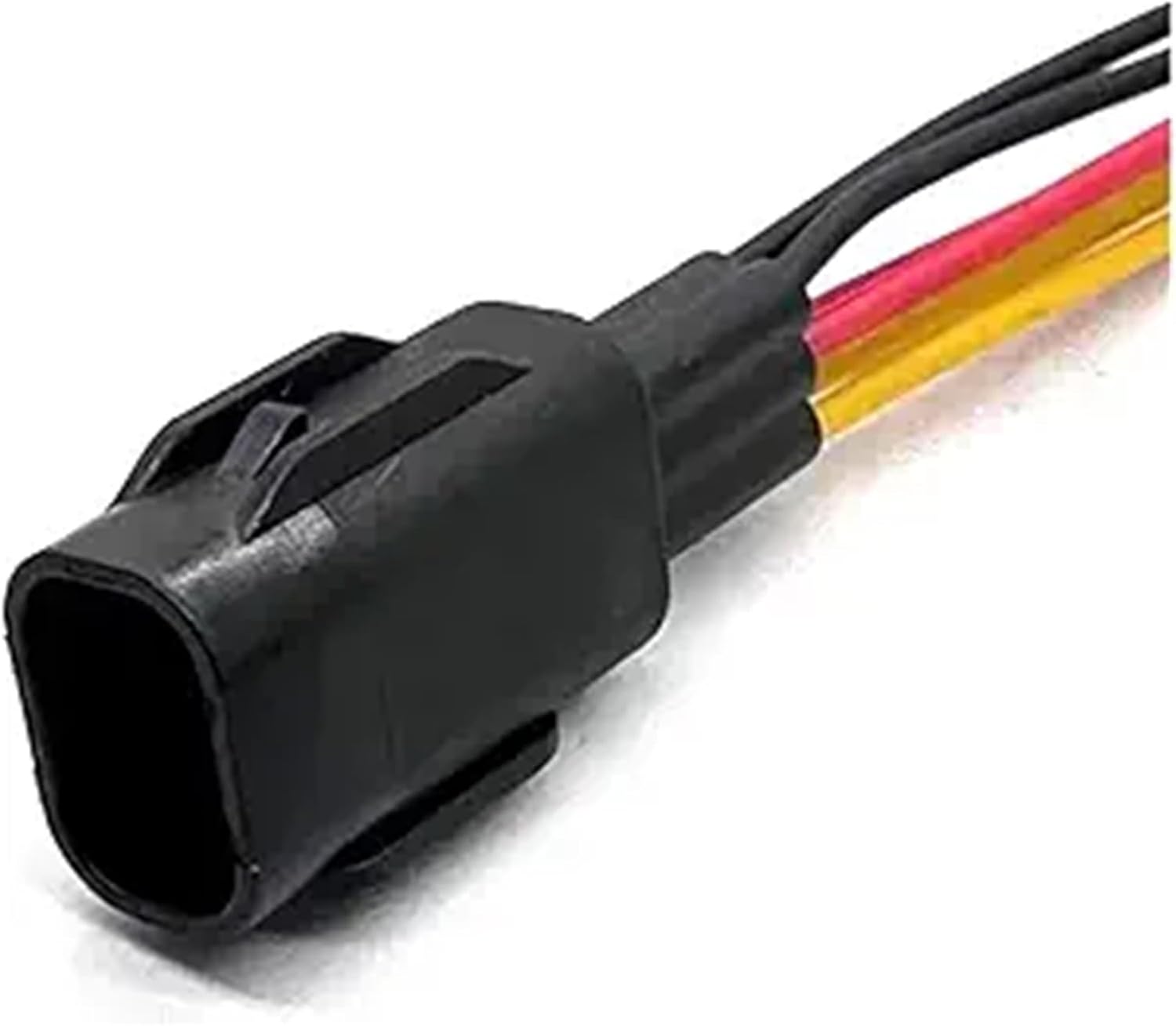1/6 Pin 0.6mm Male Female PDC Sensor Waterproof Connector 6189-1142 6189-7042(Green) Plugs Inlets & Receptacles(Red)