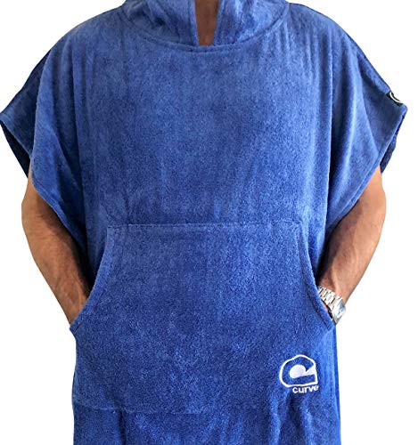 Kids Swimming Robe Surf Beach Poncho In 100% Cotton Hooded Towel W Adjustable Sleeves (Charcoal, Teen) #TOP1