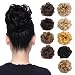 Ryalan Synthetic Hair Bun Extensions Messy Hair Scrunchies Hair Pieces for Women Hair Donut Updo Ponytail Hairpiece (144/613#)