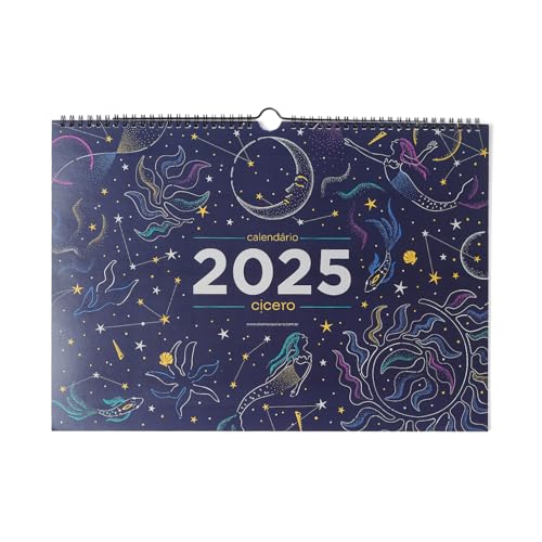 Calendario De Parede A3 Ciceros 2025 Astral, Cicero