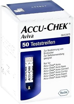 Accuchek Aviva Test Strips- 50 Count