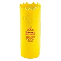 Vista 17 de Starrett HSS BI-Metal, Sierra perforadora de corte profundo con eje, 3/4 pulg - 19 mm diámetro