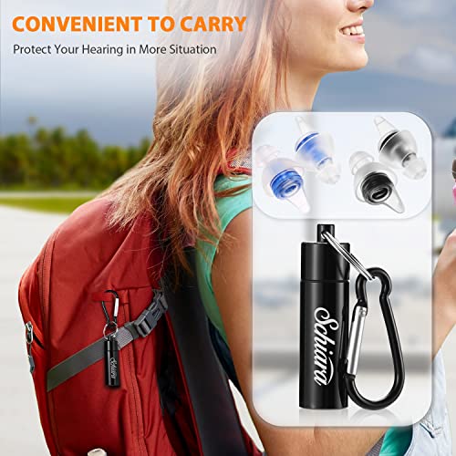 Schiara High Fidelity Concert Ear Plugs, 2 Pairs Noise Reduction Earplugs For Concerts, Musician, Motorcycle And Other Noise Sensitive Conditions #TOP6