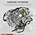 ALAVENTE 22R Carburetor for for Toyota Pickup 1981-1987 22R Engine with Round Plug Connector 2 Barrel TOY-505 TOY-507 Carburetor Pickup Carb Replacement (35290/2.4L 2366cc/C4036)