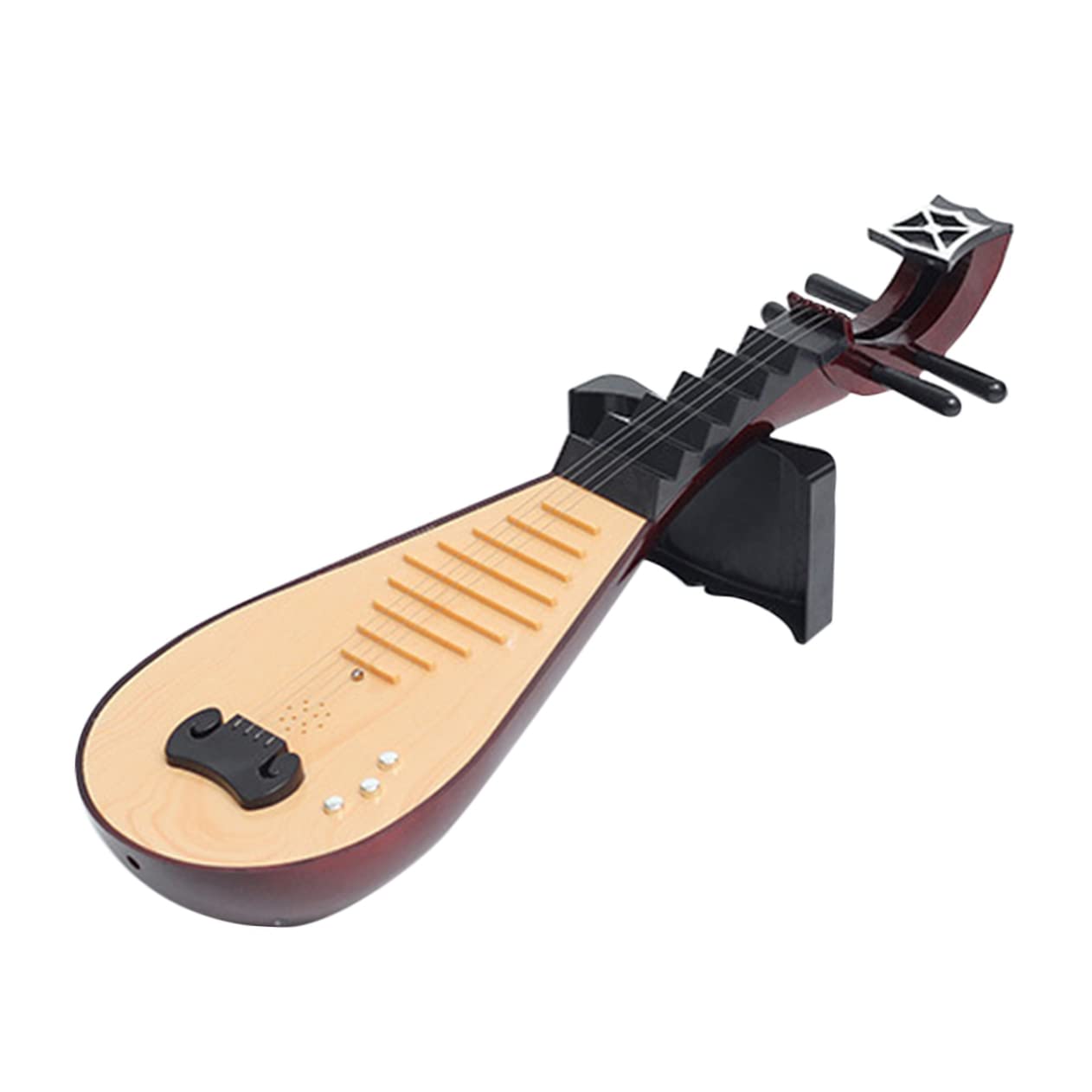 ifundom Chinesisches Lautenmodell Im Vintage-Stil Nachbildung Eines Instruments Simulationsinstrument Für Fotos Requisite Für Traditionelle Chinesische Kleidung