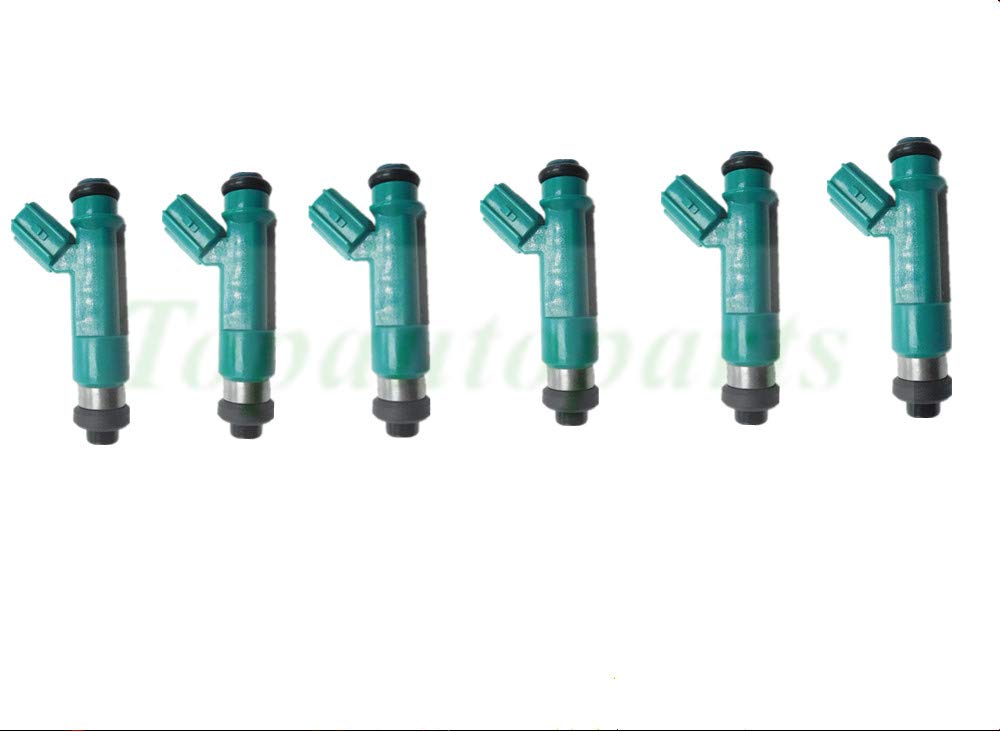 6PCS Fuel Injector OEM 23209-39075 23250-31060 for Toyo-ta 4Runner FJ Cruiser Tacoma Tundra 4.0L