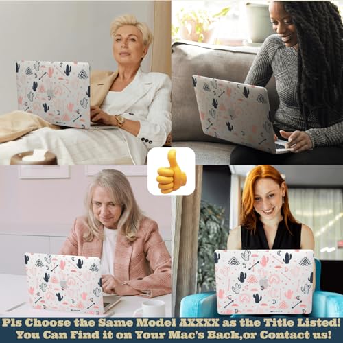 Funda MacBook Air 11 Cactus carcasa dura para estudiantes 6